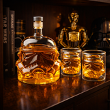 ウイスキーデカンターセット - デカンターとグラス付き
